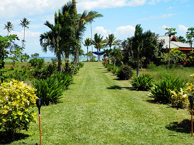 Property garden path way